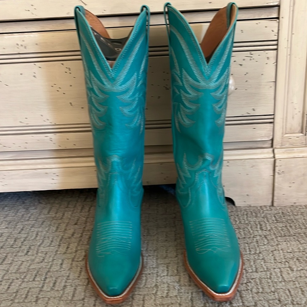 Tecovas The Annie - Turquoise Size 9